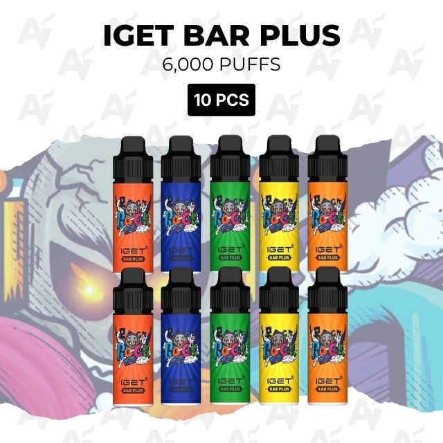 10 pcs iget bar plus 6000 puffs.jpg 10 pcs iget bar plus 6000 puffs.jpg