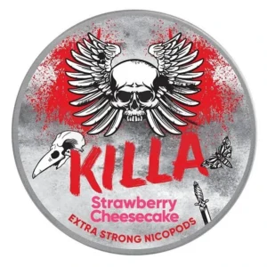 238439 killa nikotinove sacky strawberry cheescake 16mg g produktovy obrazek e1749774979523.webp