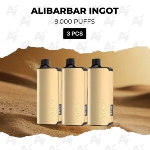3 pcs alibarbar ingot 9000 puffs.jpg