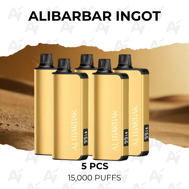 5 pcs alibarbar ingot 15.000 puffs.png 5 pcs alibarbar ingot 15.000 puffs.png