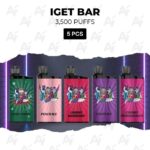 5 pcs iget bar 3500 puffs.jpg