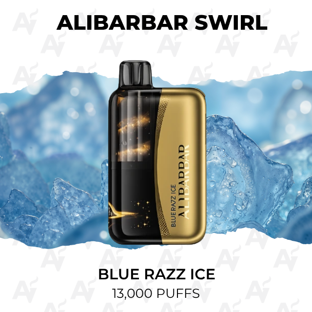 alibarbar swirl blue razz ice 13000 puffs.png alibarbar swirl blue razz ice 13000 puffs.png