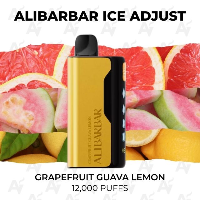alibarbar ice adjust 12000 puffs grapefruit guava lemon.jpg alibarbar ice adjust 12000 puffs grapefruit guava lemon.jpg