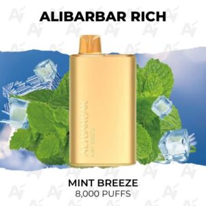 alibarbar rich 8000 puffs mint breeze.jpg