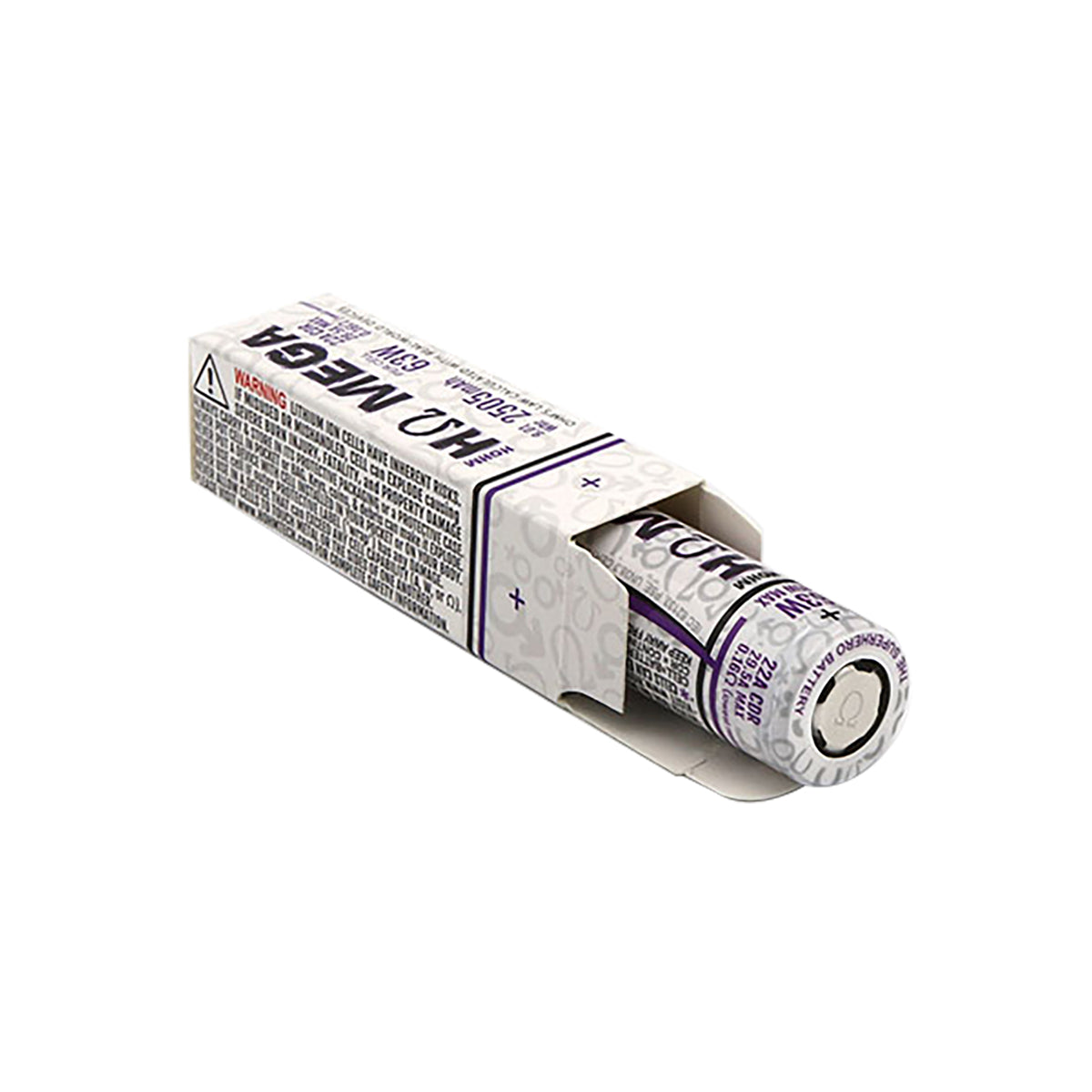 hohm tech mega 18650 2500 mah 22 a battery land view with box.jpg hohm tech mega 18650 2500 mah 22 a battery land view with box.jpg