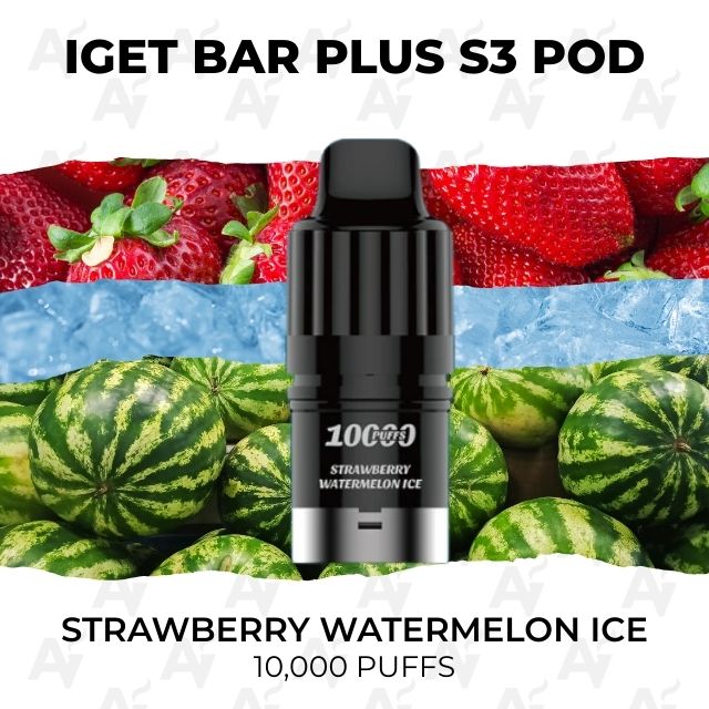 iget bar plus pods 10000 puffs strawberry watermelon ice.jpg iget bar plus pods 10000 puffs strawberry watermelon ice.jpg