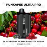 punkapes ultra pro 12000 puffs blackbery pomegranate cherry.jpg
