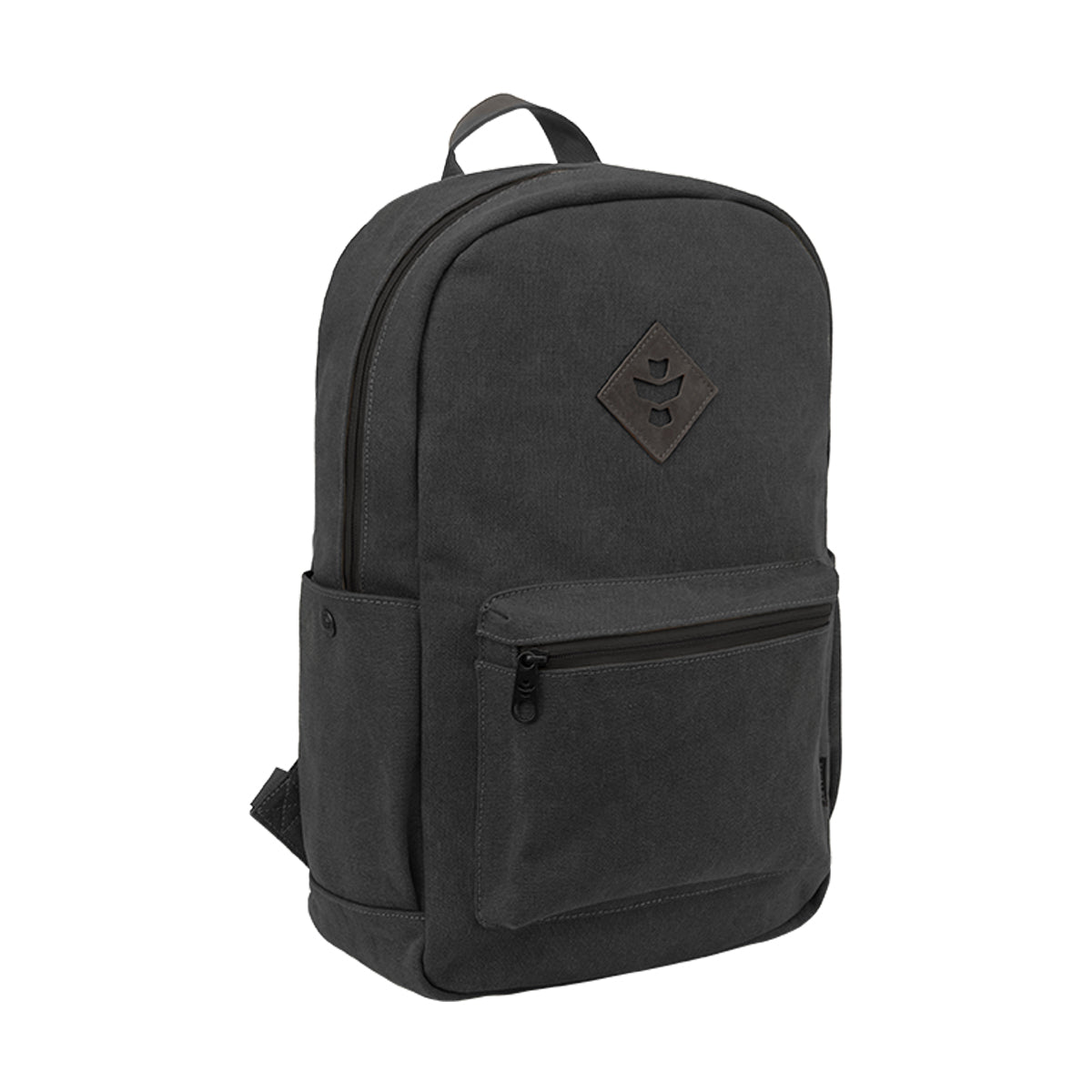 revelry the escort smell proof backpack smoke front view.jpg revelry the escort smell proof backpack smoke front view.jpg