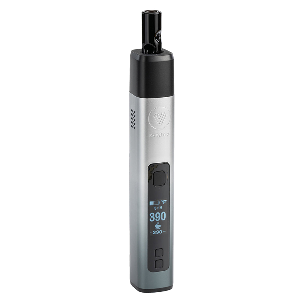 xmax v3 pro potv vaporizer silver side view.jpg xmax v3 pro potv vaporizer silver side view.jpg